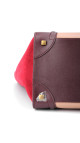 Céline Luggage Tote Tricolor Suede & Leather