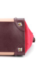 Céline Luggage Tote Tricolor Suede & Leather