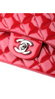 Chanel Classic Mini Single Flap Bag Dark Red i Patent Leather