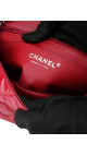 Chanel Classic Mini Single Flap Bag Dark Red i Patent Leather