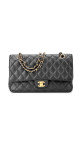 Chanel Classic Double Flap Medium Shoulder Bag i Black Caviar