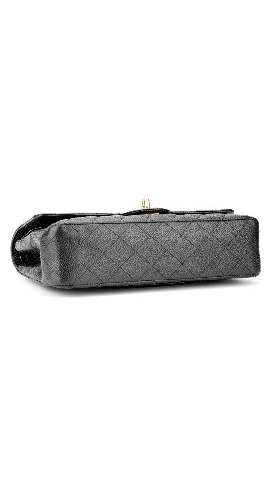 Chanel Classic Double Flap Medium Shoulder Bag i Black Caviar