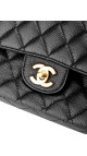 Chanel Classic Double Flap Medium Shoulder Bag i Black Caviar