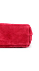 Chanel Single Flap Shoulder Bag Red Suede