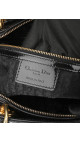 Christian Dior Lady Dior Black Patent Leather