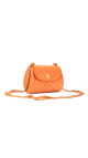 Chanel Single Flap Bag Orange Suede