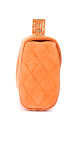 Chanel Single Flap Bag Orange Suede