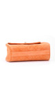 Chanel Single Flap Bag Orange Suede