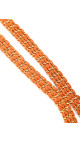 Chanel Single Flap Bag Orange Suede