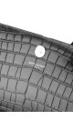 Saint Laurent Kate Tassel Bag Black Croc Embossed Leather