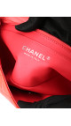 Chanel Classic Mini Single Flap Bag Orange Patent Leather