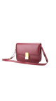 Céline Box Bag Medium Burgundy Calfskin