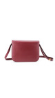 Céline Box Bag Medium Burgundy Calfskin