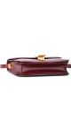 Céline Box Bag Medium Burgundy Calfskin