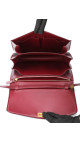 Céline Box Bag Medium Burgundy Calfskin