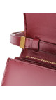 Céline Box Bag Medium Burgundy Calfskin