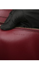 Céline Box Bag Medium Burgundy Calfskin