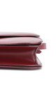 Céline Box Bag Medium Burgundy Calfskin