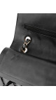 Chanel Classic Double Flap Medium Black Patent Leather