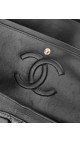 Chanel Classic Double Flap Medium Black Patent Leather