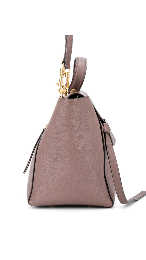 Céline Belt Bag Medium Taupe Grained Leather