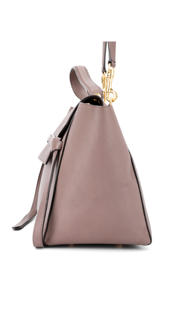 Céline Belt Bag Medium Taupe Grained Leather