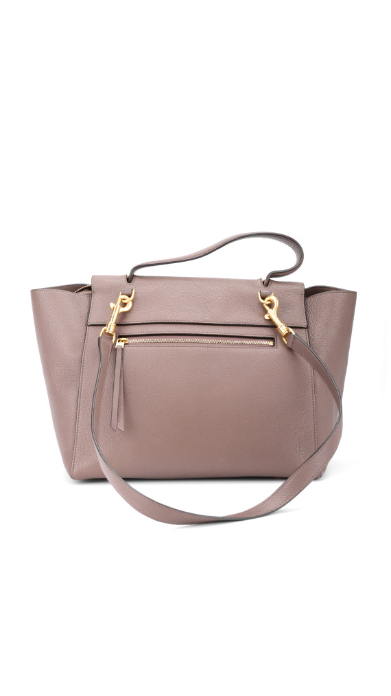 Céline Belt Bag Medium Taupe Grained Leather
