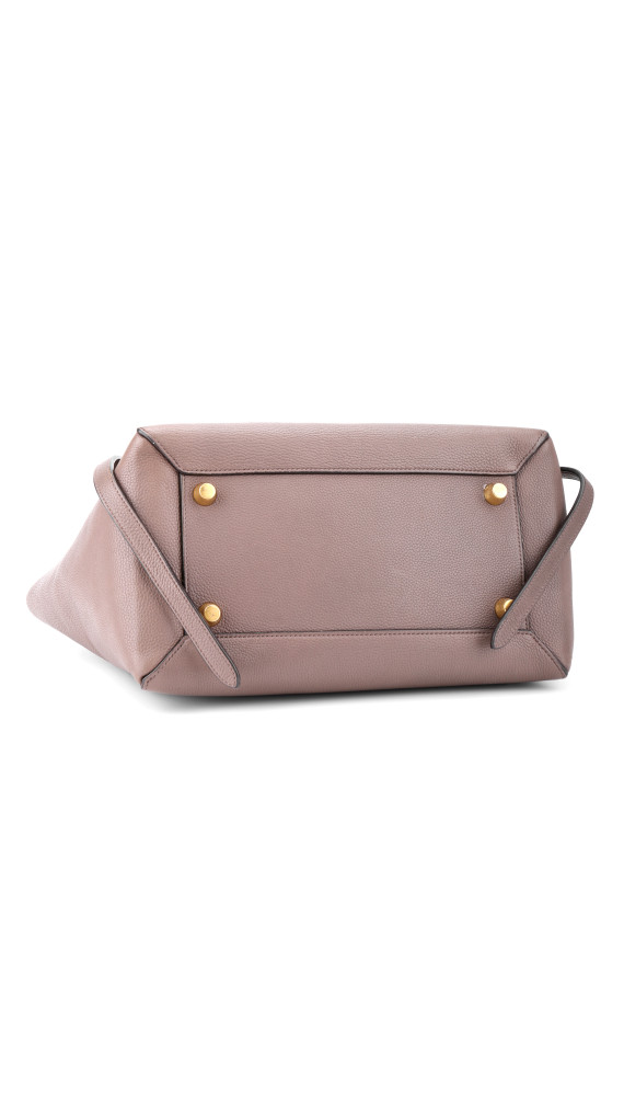 Céline Belt Bag Medium Taupe Grained Leather