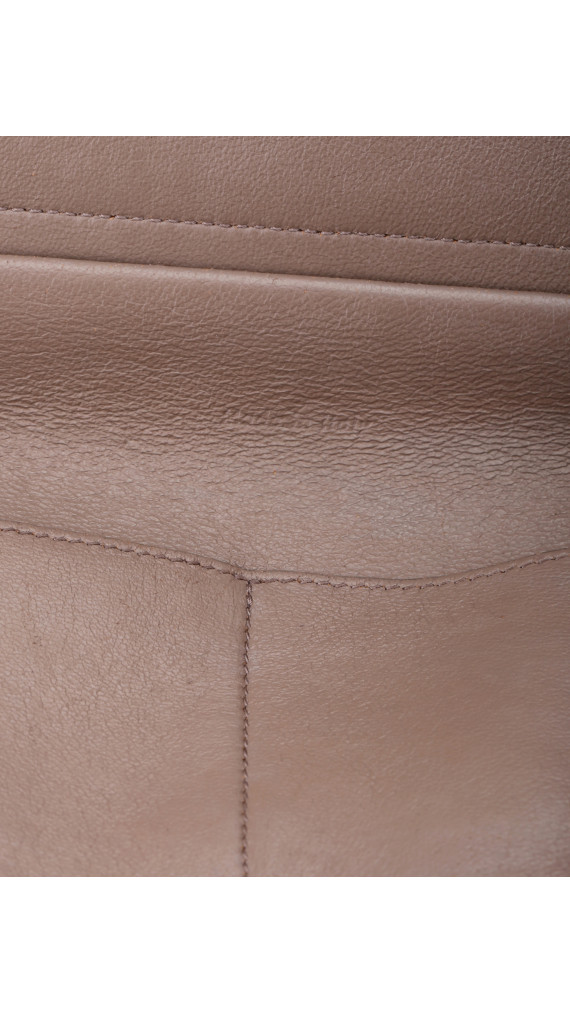 Céline Belt Bag Medium Taupe Grained Leather