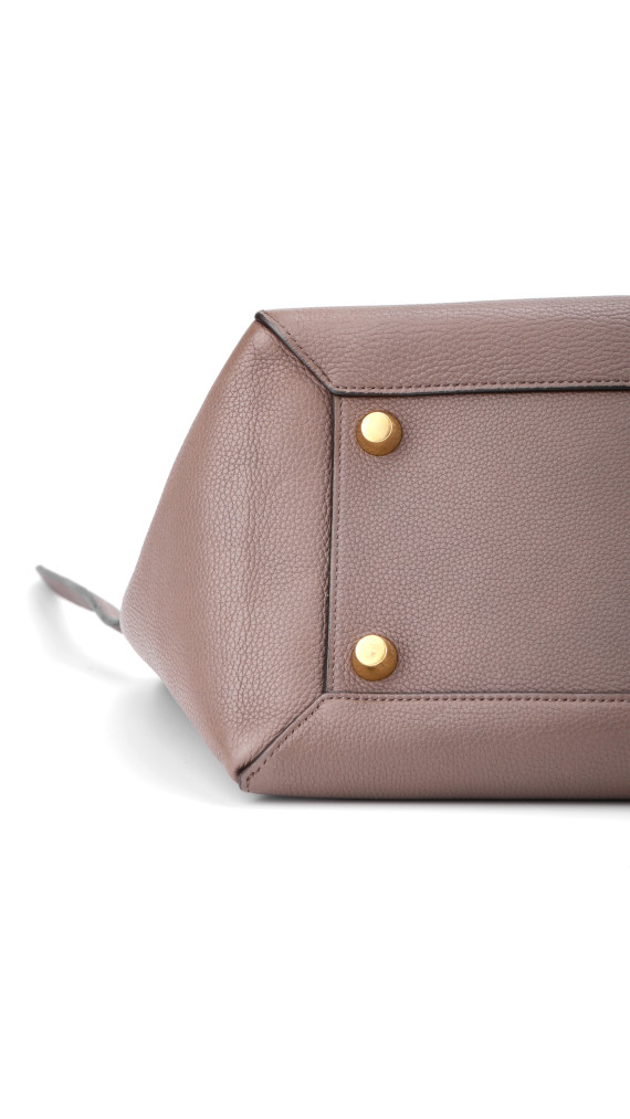 Céline Belt Bag Medium Taupe Grained Leather