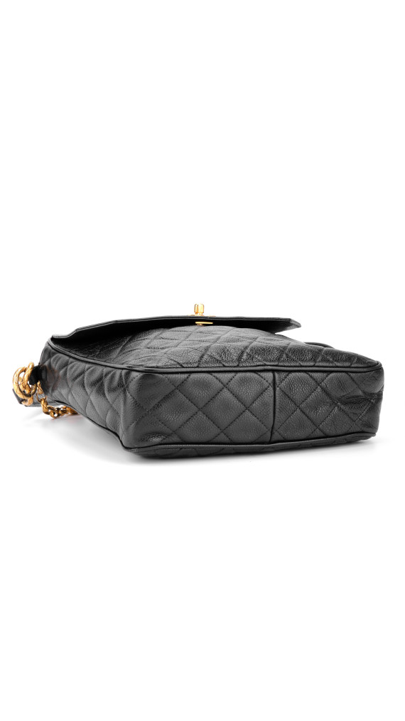 Chanel Vintage Camera Bag Black Caviar