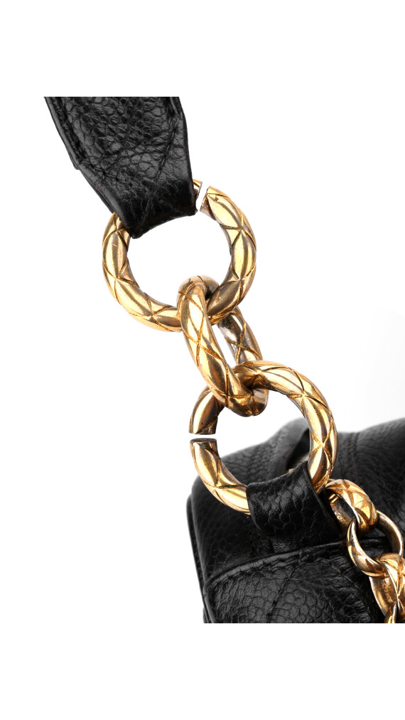 Chanel Vintage Camera Bag Black Caviar