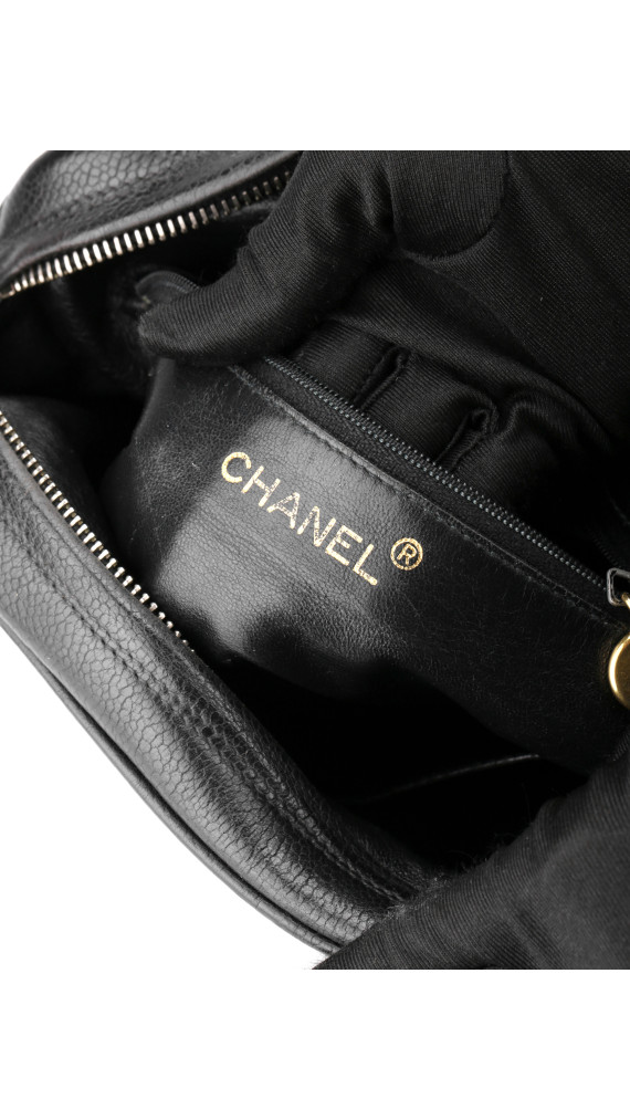 Chanel Vintage Camera Bag Black Caviar