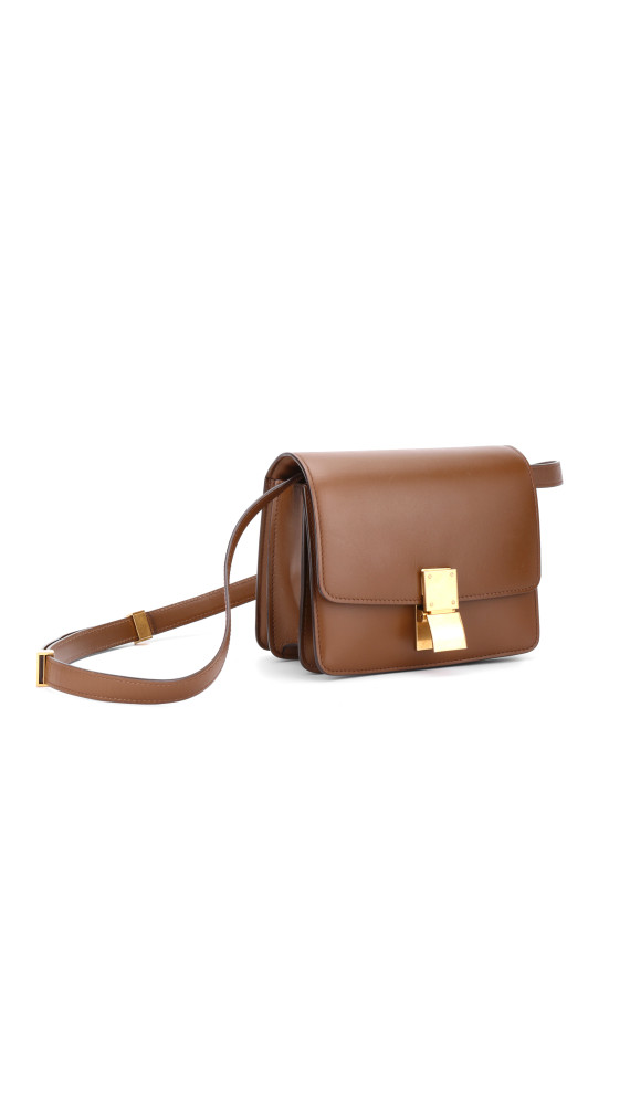 Céline Box Bag Medium Brown Calfskin