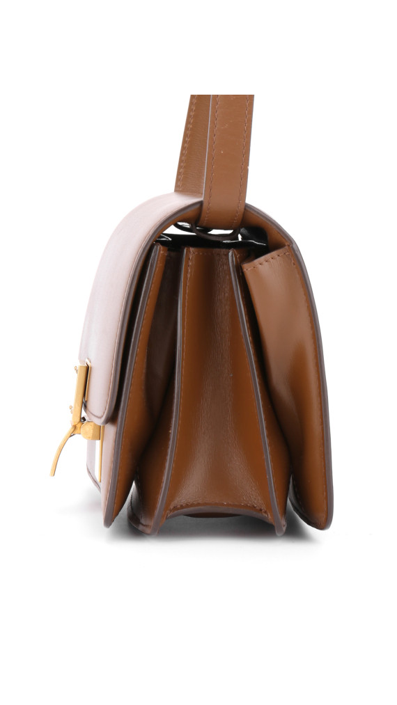 Céline Box Bag Medium Brown Calfskin