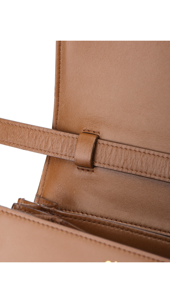Céline Box Bag Medium Brown Calfskin