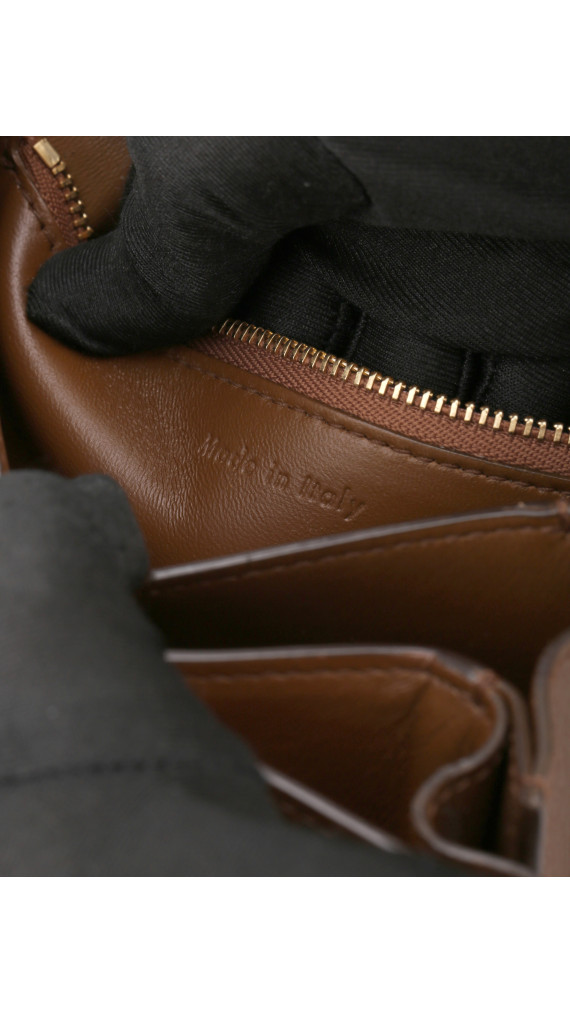 Céline Box Bag Medium Brown Calfskin