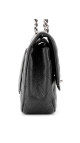 Chanel Classic Double Flap Medium Black Caviar with Silver Hardware