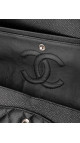 Chanel Classic Double Flap Medium Black Caviar with Silver Hardware