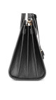 Saint Laurent Sac de Jour Black Grained Leather Shoulder Bag