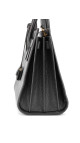 Saint Laurent Sac de Jour Black Grained Leather Shoulder Bag