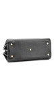 Saint Laurent Sac de Jour Black Grained Leather Shoulder Bag