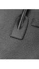 Saint Laurent Sac de Jour Black Grained Leather Shoulder Bag
