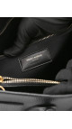 Saint Laurent Sac de Jour Black Grained Leather Shoulder Bag