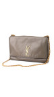 Saint Laurent Kate Reversible Shoulder Bag - Taupe Suede og Leather