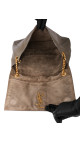 Saint Laurent Kate Reversible Shoulder Bag - Taupe Suede og Leather