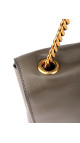 Saint Laurent Kate Reversible Shoulder Bag - Taupe Suede og Leather