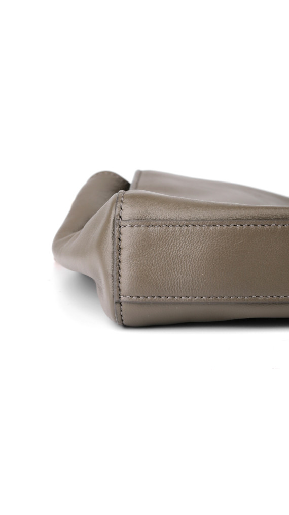 Saint Laurent Kate Reversible Shoulder Bag - Taupe Suede og Leather