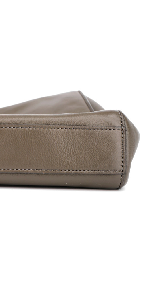 Saint Laurent Kate Reversible Shoulder Bag - Taupe Suede og Leather