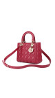 Christian Dior Lady Dior Medium Red Cannage Lambskin